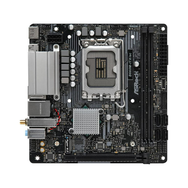 Carte mère Intel 1700 Mini ITX AsRock B660M-ITX/ac (90-MXBHG0-A0UAYZ)