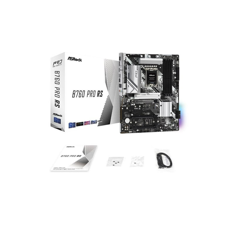 ASRock B760 Pro RS LGA 1700 DDR5 ATX Motherboard - Intel