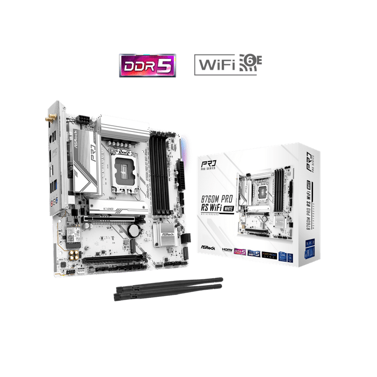 CPU intel i5-13600k + ASRock B760M PRO RS Amazon.com: ASRock B760M Pro RS Motherboard DDR5 7200MHz