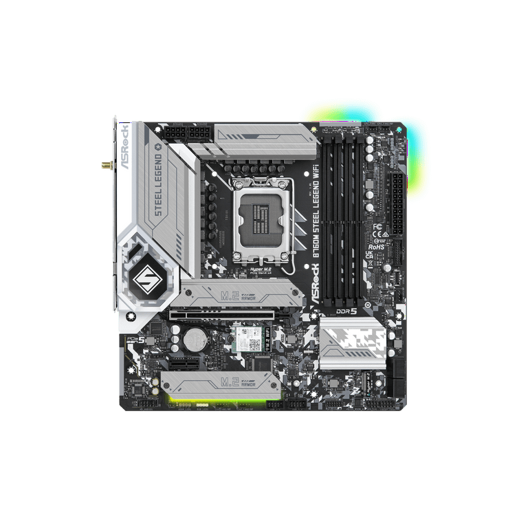 マザーボード ASRock B760M STEEL LEGEND WiFi ASRock > B760M Steel Legend WiFi