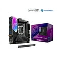 thumbnail image 1 of ASRock B860I Lightning WiFi LGA 1851 Intel B860 SATA 6Gb/s Intel Core Ultra DDR5 Mini ITX Motherboard, 1 of 8