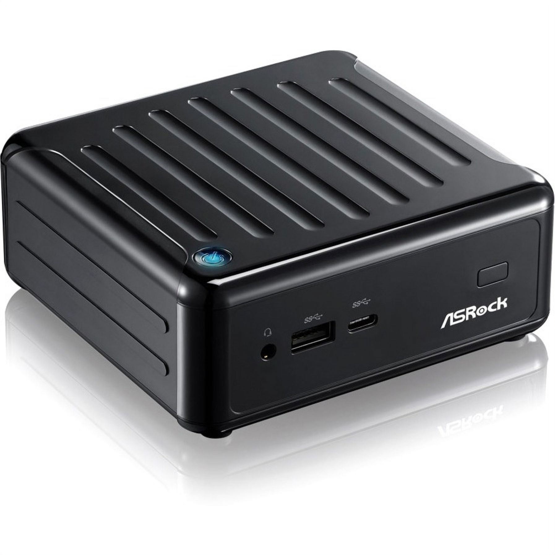 ミニPC ASRock BeeBox N3000 16GB 128GB mSATA ASRock Beebox BEEBOX N3000BBB Desktop Computer, Intel