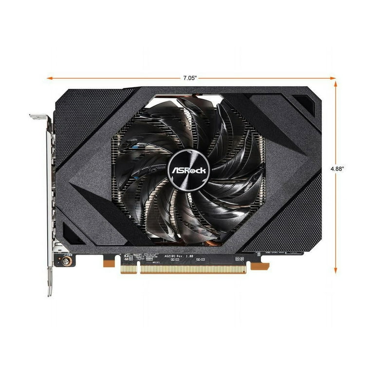 ASRock Challenger ITX Radeon RX 6600 XT 8GB GDDR6 PCIe 4.0 Video