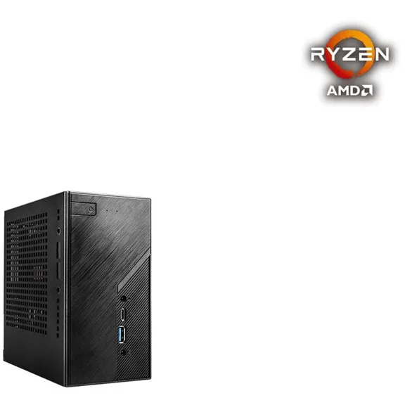 ASRock Deskmini X300W/2.5G AMD Socket AM4 AMD X300 Barebone Systems - Mini-PC (with 2.5G LAN)