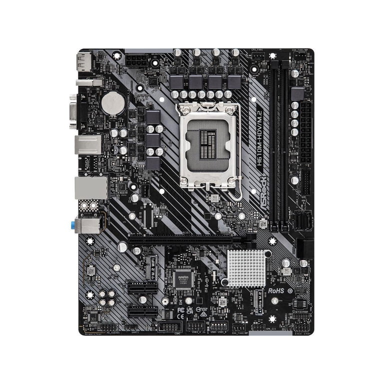 ASRock H610M-HDV/M.2 LGA 1700 Intel H610 SATA 6Gb/s DDR4 Micro ATX