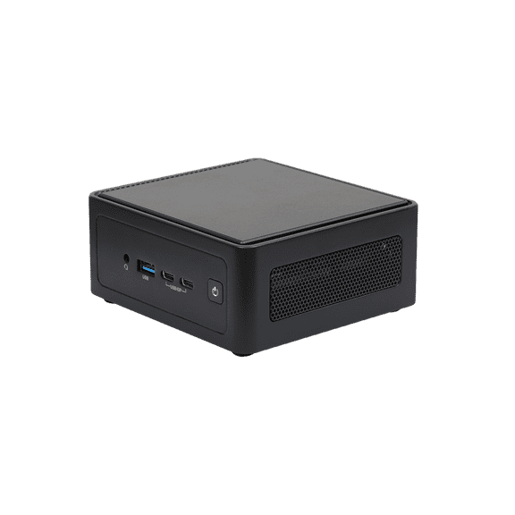 ASRock Industrial 4X4 BOX-AI340 Barebone Systems- Mini-PC (AMD Ryzen AI 5 340 CPU, DDR5 5600, support Quad-Display, USB4, Fanned BOX) Single Unit - Memory and Storage Sold Separately