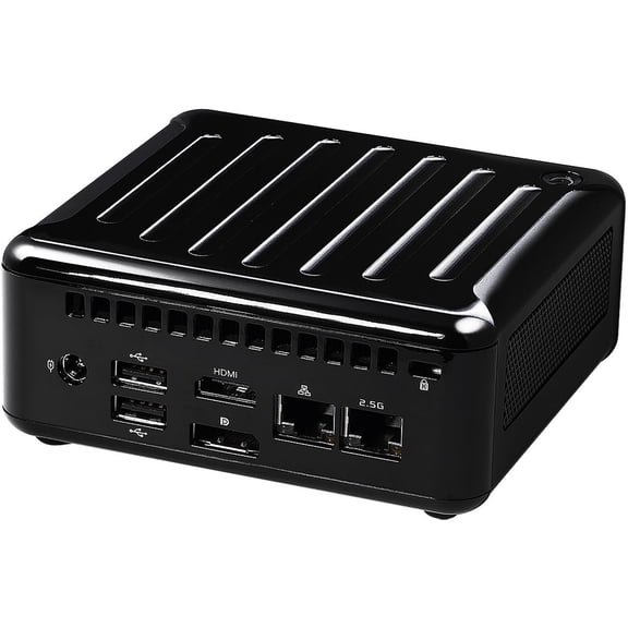 ASRock Industrial 4x4 BOX-5600U Fanned Embedded BOX PC AMD Ryzen 5000U-Series 5600U AMD Radeon Graphics Quad display, 1 x HDMI 2.0a, 3 x DP 1.2a (2 from Type C) TPM 2.0 onboard IC