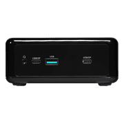 ASRock Industrial NUC BOX-1340P/D5 Plastic with sheet metal Black Barebone Systems - Mini-PC