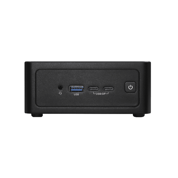 ASRock Industrial NUC BOX-255H Black Mini-PC Barebone