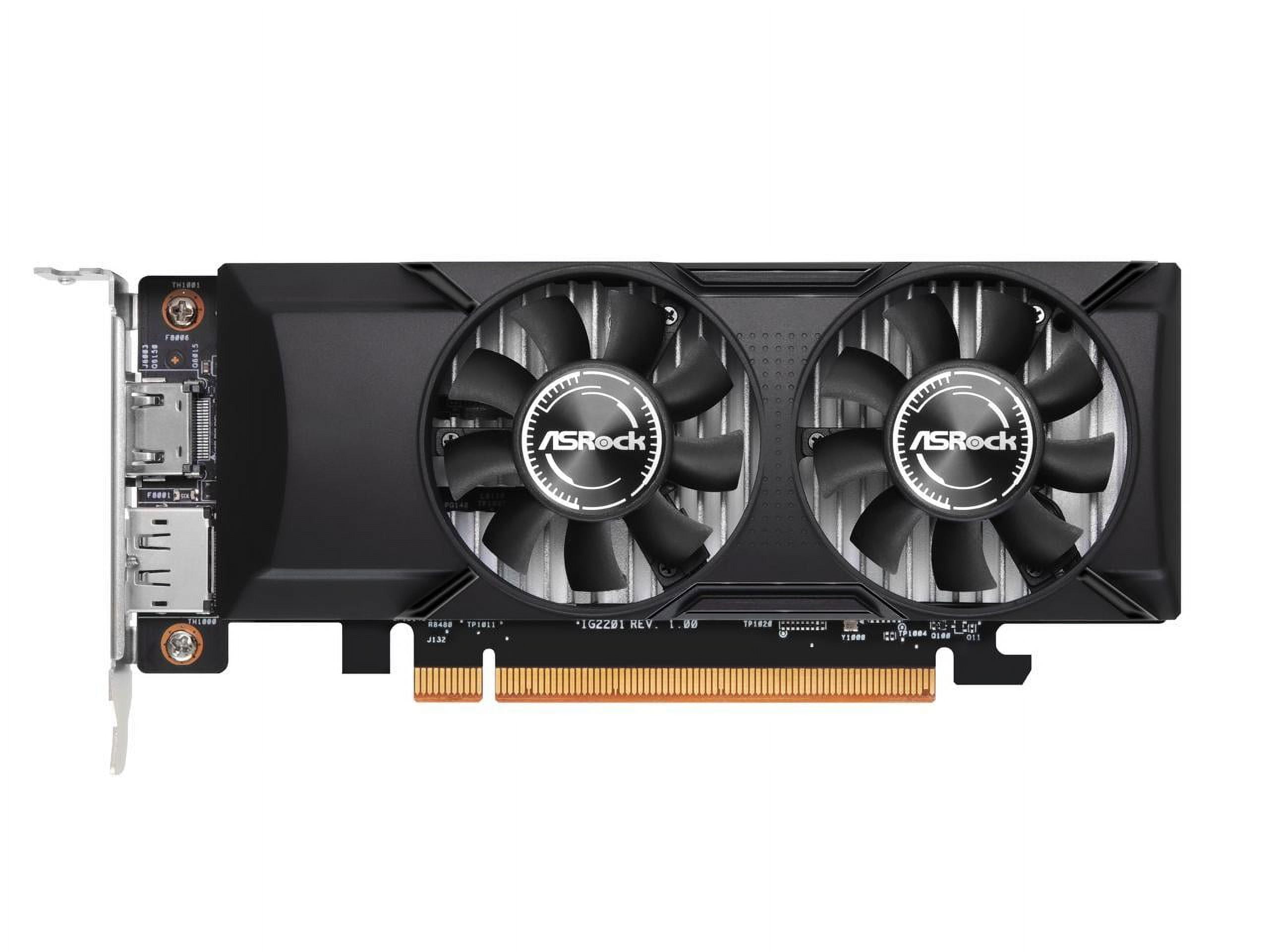 intel - ASRock　グラフィックカード Intel Arc A310 Low Profile 4GB　PCIExp 4GB ASRock launches Arc A310 low-profile GPU, 6 Xe-Cores and 4GB