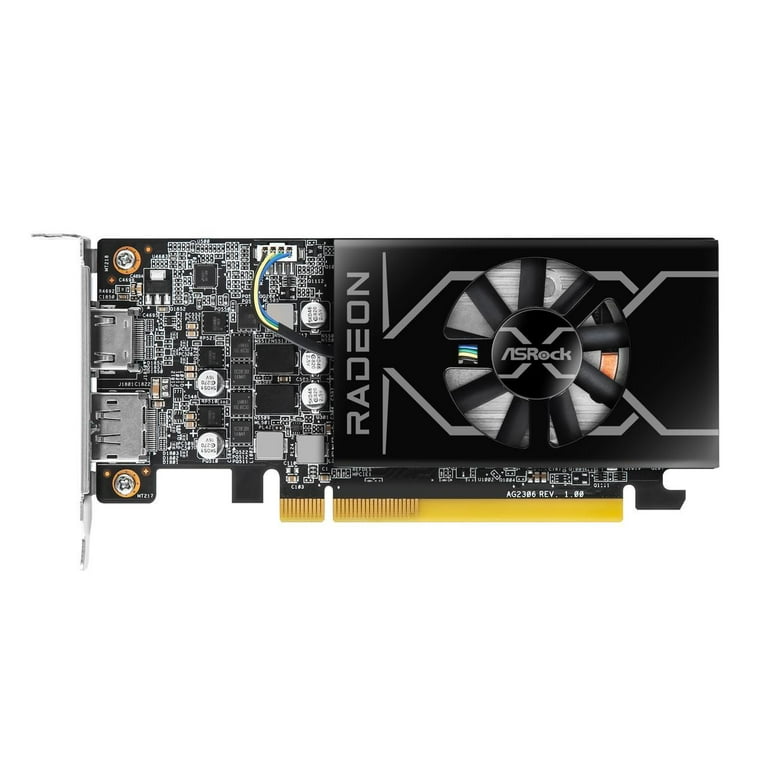 ASRock Radeon RX 6400 4GB グラフィックボード ASRock Low Profile Radeon RX 6400 4GB GDDR6 PCI Express 4.0