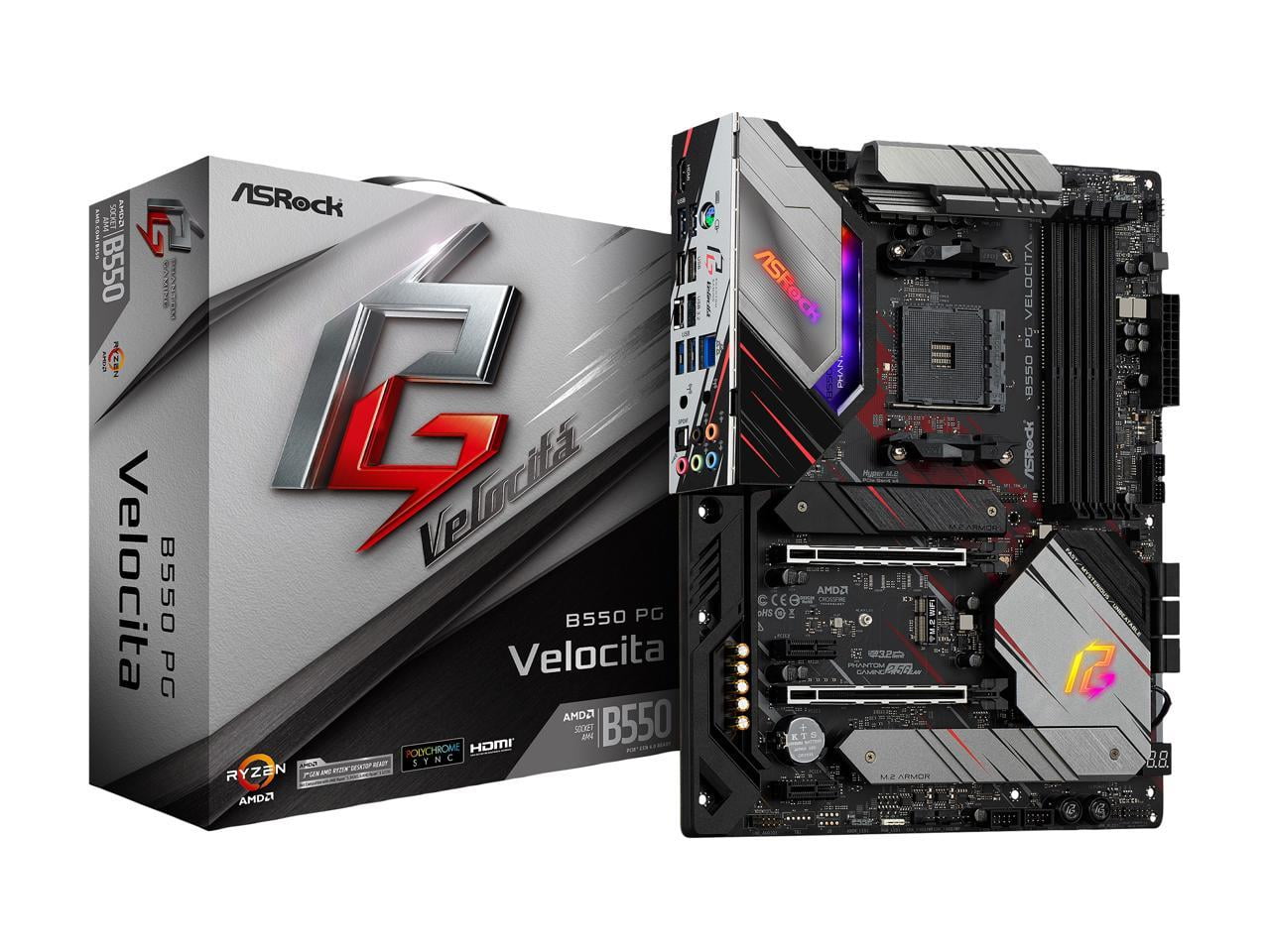 ASRock Phantom Gaming B550 PG VELOCITA AM4 AMD B550 Bangladesh Ubuy