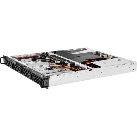 ASRock Rack 1U4LW-X470 RPSU 1U Rackmount Server Barebone AM4 AMD X470 DDR4 3200/2933/2666/2400/2133 MHz ECC/UDIMM