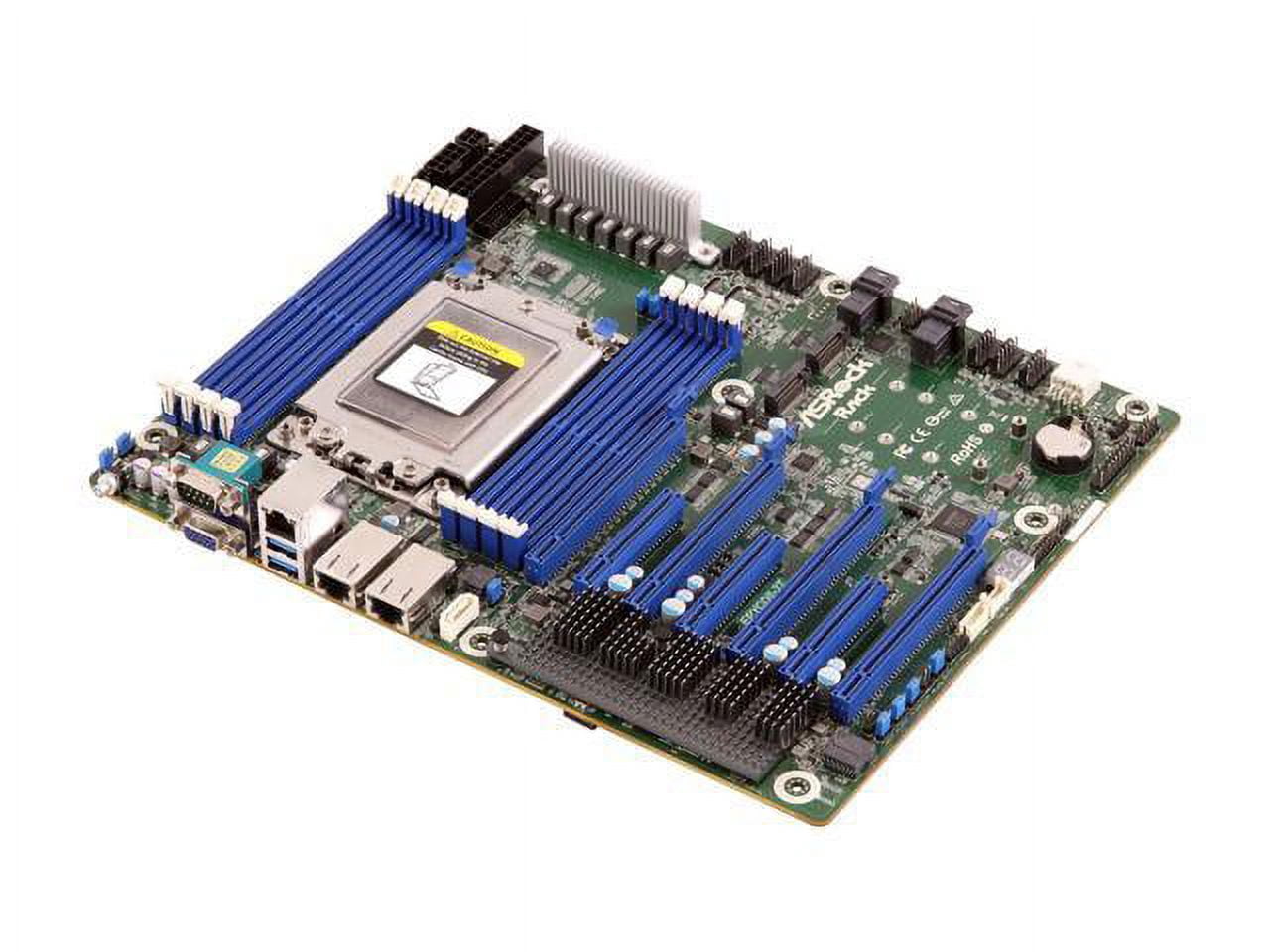 ASRock Rack EPYCD8-2T Server Motherboard, AMD Chipset, Socket SP3, ATX ...