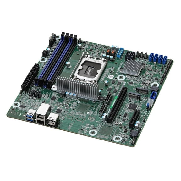 ASRock Rack Server Motherboard W880M WS Micro-ATX Single Socket LGA 1851 Intel Core Ultra Desktop Processors (Series 2)