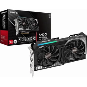 ASRock Challenger Radeon RX 9060 XT 16GB GDDR6 PCI Express 5.0 x16 Graphics Card RX9060XT CL 16GO RX 9060XT