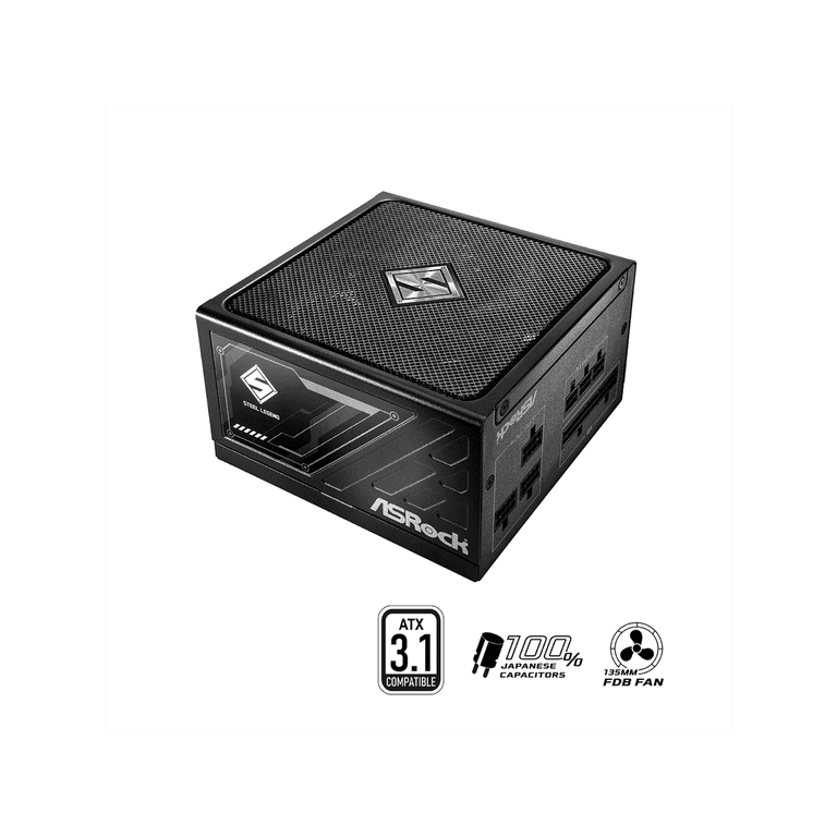 ASRock SL-650G 650W ATX3.1 80 PLUS GOLD Certified Full Modular