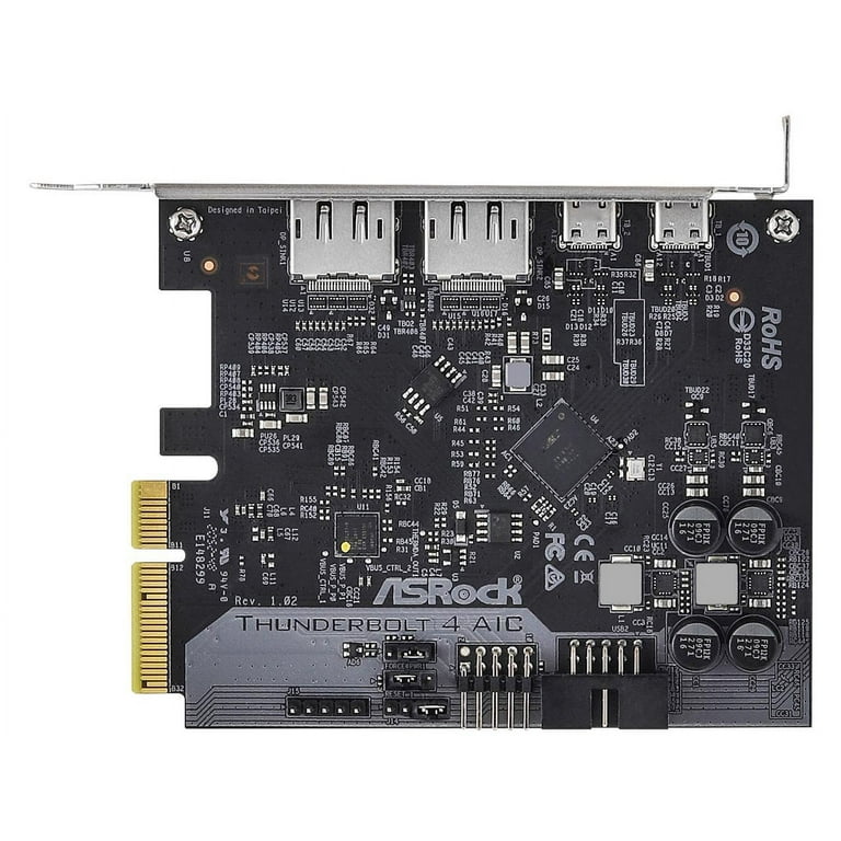 ASRock THUNDERBOLT 4 AIC Add-On Card - Computer Parts for PC