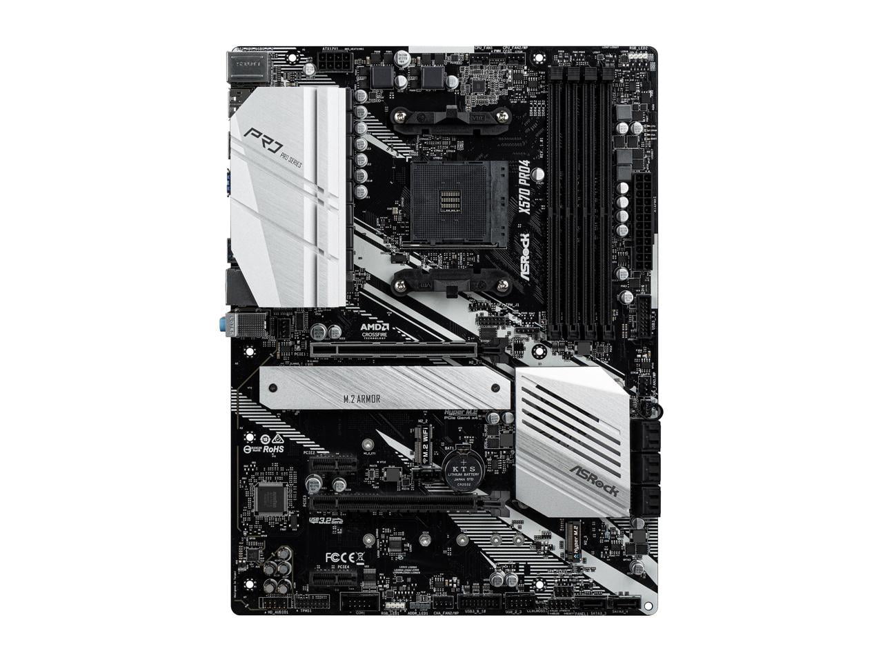 マザーボード ASROCK X570 PRO4 ASRock X570 PRO4 AM4 AMD X570 SATA 6Gb/s ATX AMD Motherboard