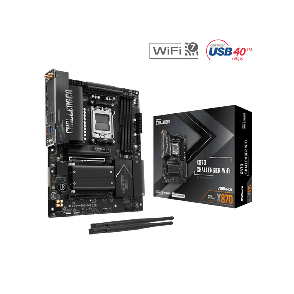 ASRock X870 Challenger WiFi AM5 AMD X870 ATX Motherboard