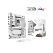 ASRock X870E Challenger WiFi White AM5 AMD X870E ATX Motherboard