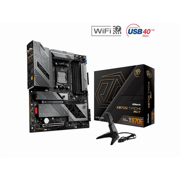 ASRock X870E Taichi Lite AM5 AMD X870E SATA 6Gb/s Extended ATX Motherboard