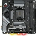 thumbnail image 1 of ASRock Z490 Phantom Gaming-ITX/TB3 Desktop Motherboard, Intel Z490 Chipset, Socket LGA-1200, Intel Optane Memory Ready, Mini ITX, 1 of 12