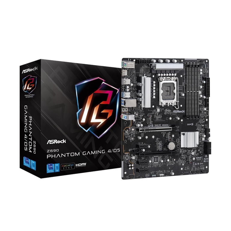ASRock Z690 Phantom Gaming 4/D5, LGA 1700, DDR5, ATX Intel Z690