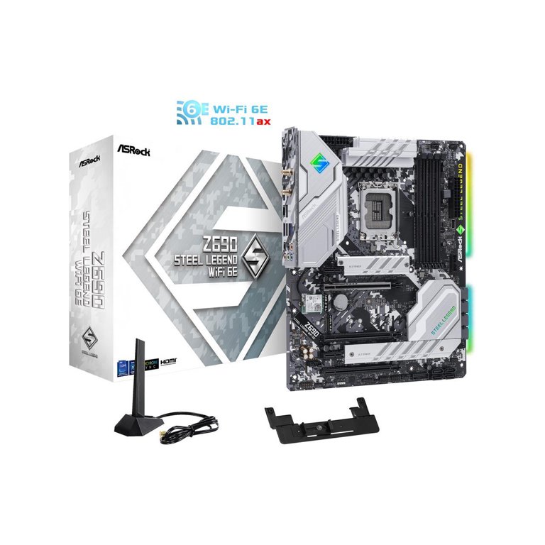 電源ユニット RM850x ASRock Z690 steel legend wifi 6e ASRock Z690 Steel Legend WiFi 6E LGA 1700 Intel Z690 SATA 6Gb/s