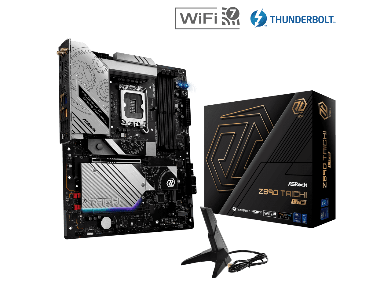 ASRock Z890 Taichi Lite LGA 1851 Intel Z890 ATX Motherboard