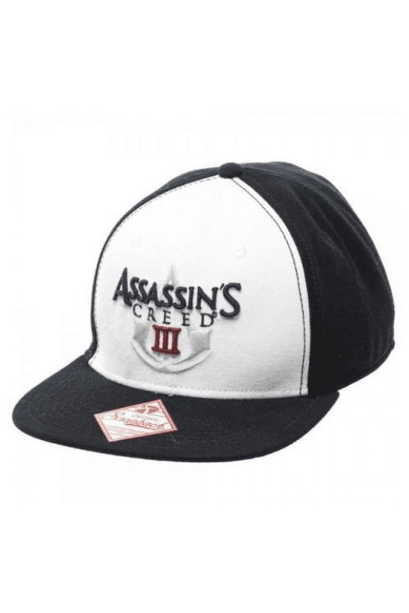 ASSASSIN'S CREED III Embroidered Snapback Baseball CAP/ HAT