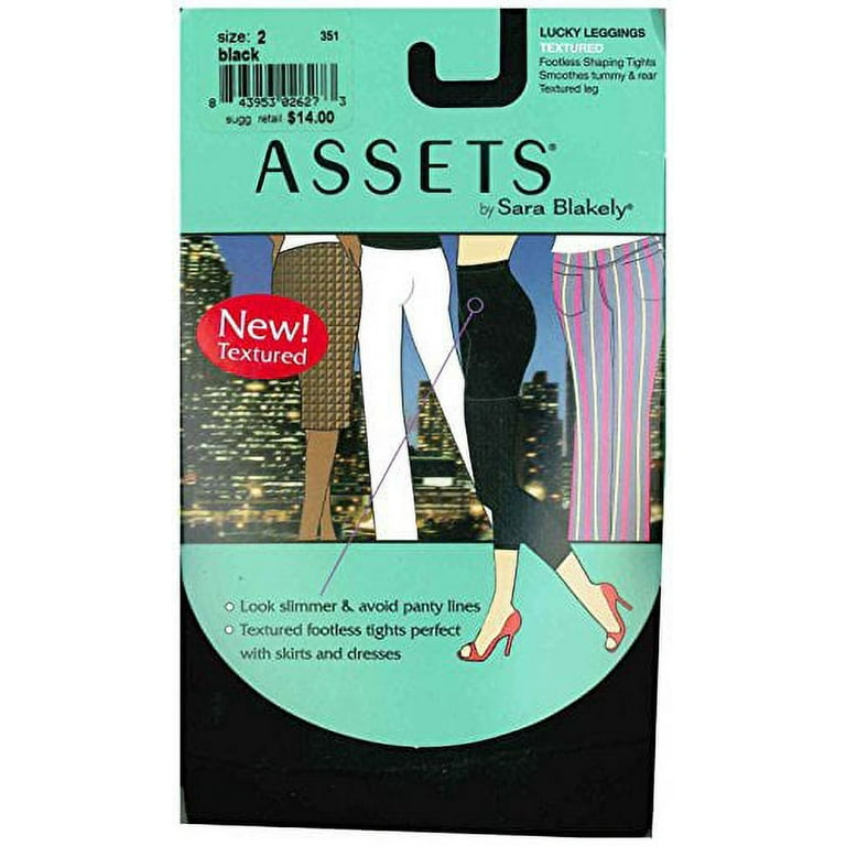 ASSETS by Sara Blakely Lucky Leggings Textured (3, Brown Smooth)