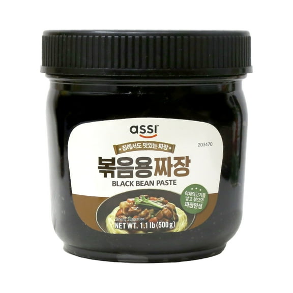 ASSI Black Bean Sauce, Jjajang, 1.1 Pound