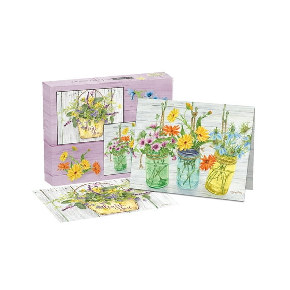 ASSORTED BOXED NOTE CARDS, HERB GARDEN