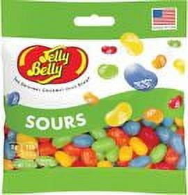ASSORTED SOURS - Jelly Belly Candy Jelly Beans - (4) 3.5oz BAGS FRESH - PUCKER
