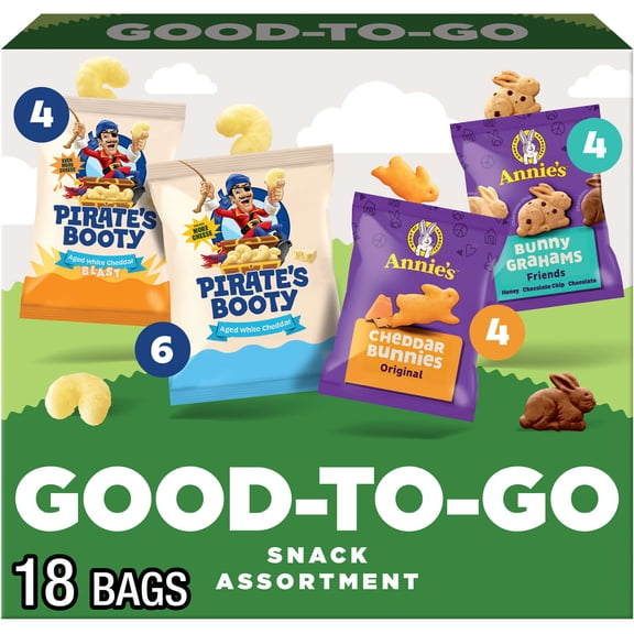 Annie's And Pirate's Booty Assorted Snack Box 14 Oz, 18 Count