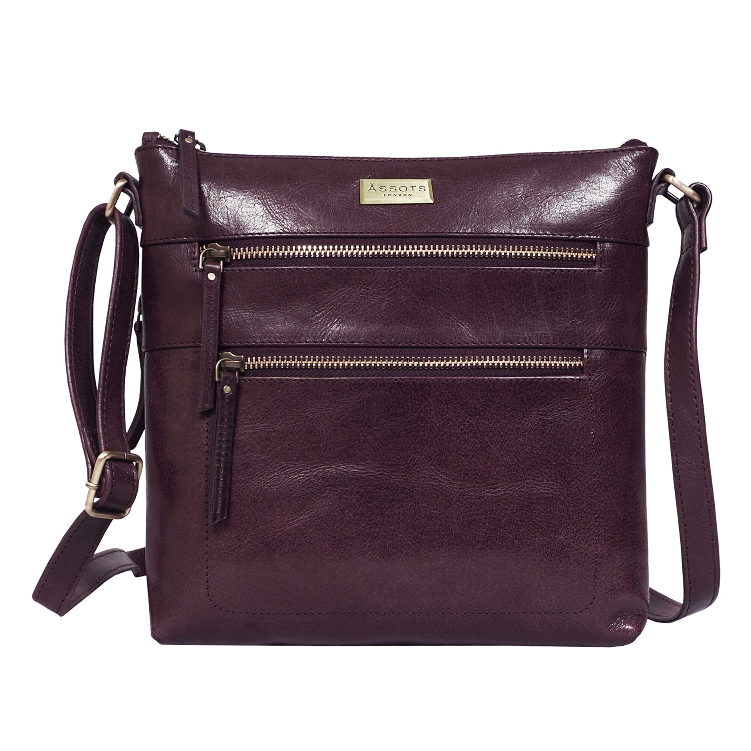 Estalon Crossbody Bags for Women - Real Leather Small Vintage