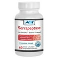 thumbnail image 1 of AST Enzymes Serrapeptase 130,000 SPU, 60 Vegetarian Capsules, 1 of 3