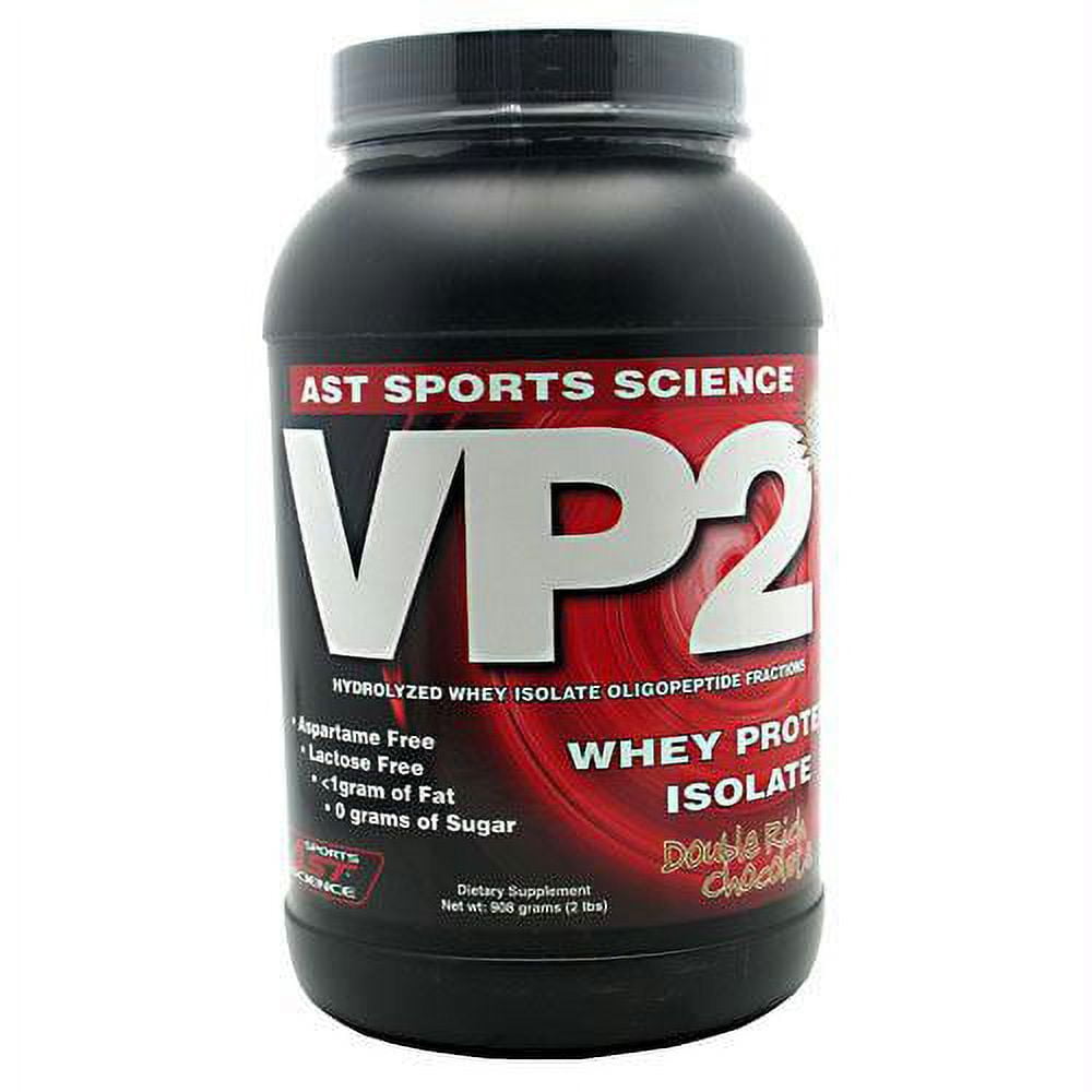 "AST Sports Science VP2 Double Rich Chocolate Whey Protein Isolate
