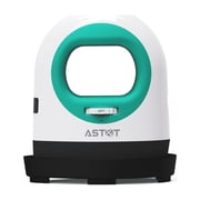 AST&T Mini Heat Press Machine Green, Portable Easy Iron with 4 Heat Settings, Ideal for DIY HTV & Sublimation Projects