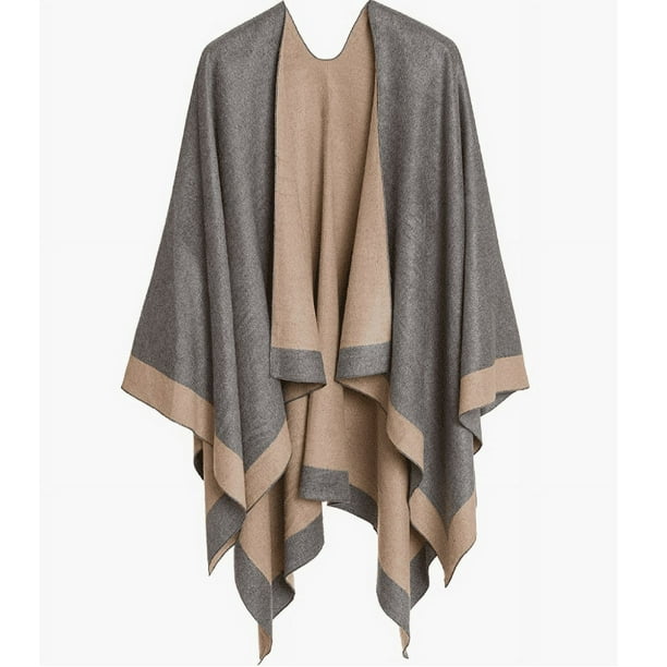 Cotton poncho sweater deals
