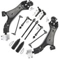 thumbnail image 1 of ASTARPRO - 2.4L Front End Kit for 2010-2017 GMC Terrain Chevy Equinox, Lower Control Arms w/Ball Joint Tie Rods Boots Front and Rear Sway Bars 2011 2012 2013 2014 2015 2016 Replacement - 12pc, 1 of 3