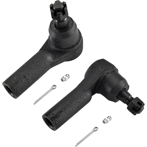 ASTARPRO - 2 Front Outer Tie Rods for 2006-2012 Dodge Ram 1500, 2007 2008 2009 2010 2011 Outer Tie Rod Ends Replacement 5-Lug