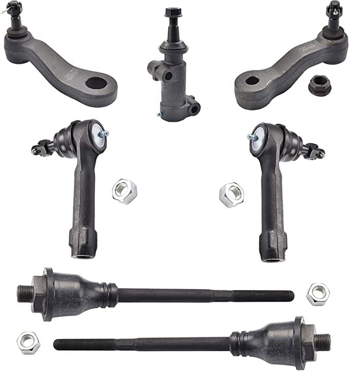 ASTARPRO 4WD 7pcs Tie rod ends Pitman Arm(4Groove) Idler Arm