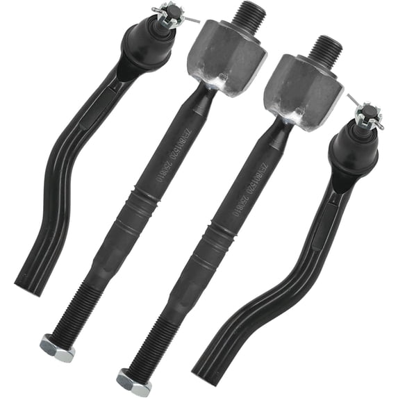 ASTARPRO 4pcs Front Tie Rod Ends Inner and Outer Complete Kit Compatible with 2018-2025 Honda Accord