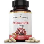 ASTAXANTHIN Supplement Capsules 120 Capsules, 12 mg Serving