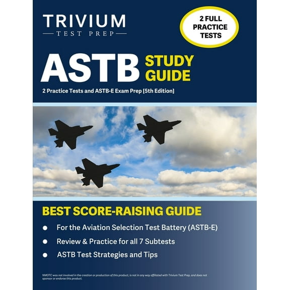 ASTB Study Guide: 2 Practice Tests and ASTB-E Exam Prep [5th Edition], (Paperback)