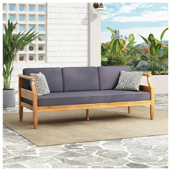 ASTON 3 SEATER Teak + Acacia Wood