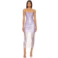 thumbnail image 1 of ASTR The Label Women's Starla Allover Sequin Strappy Midi Dress (X-Small, Lilac), 1 of 5