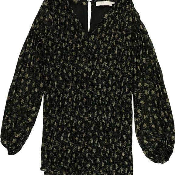 ASTR The Label Womens Roseanne Romper Jumpsuit, Black, Medium